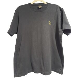 OVO October's Very Own Black Gold Owl Logo T-Shirt Womens XL Made in Canada